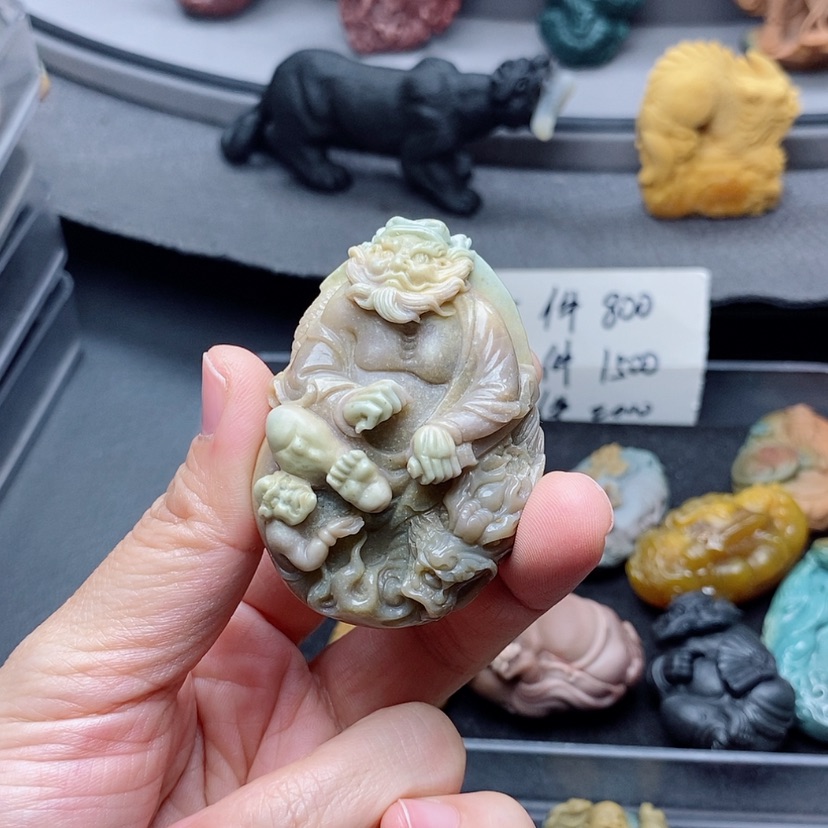 【闪购商品】定制石英质玉吊坠未镶嵌