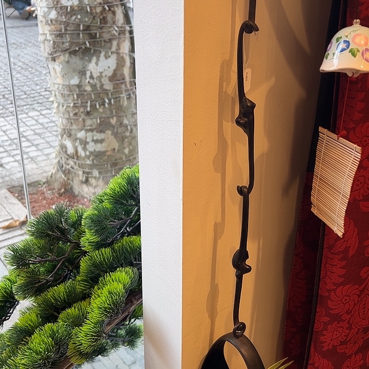 铜铁花器带3铁钩子