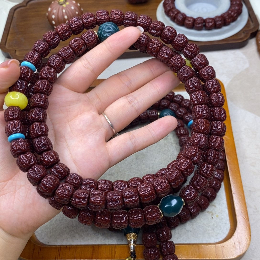 天***也金刚菩提吊坠108 11.5秦颖