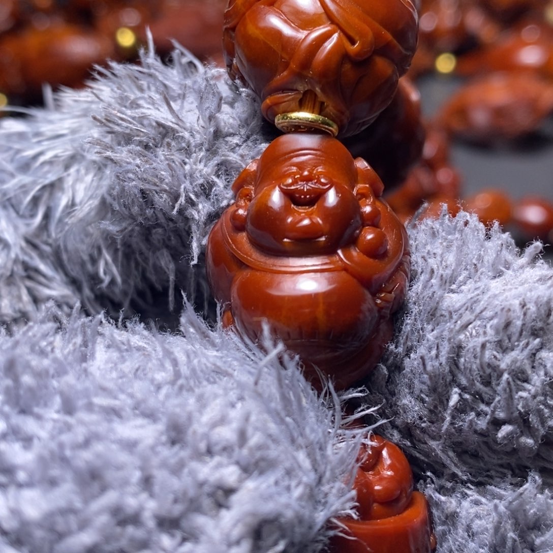 橄榄核手串/手链灰***漫