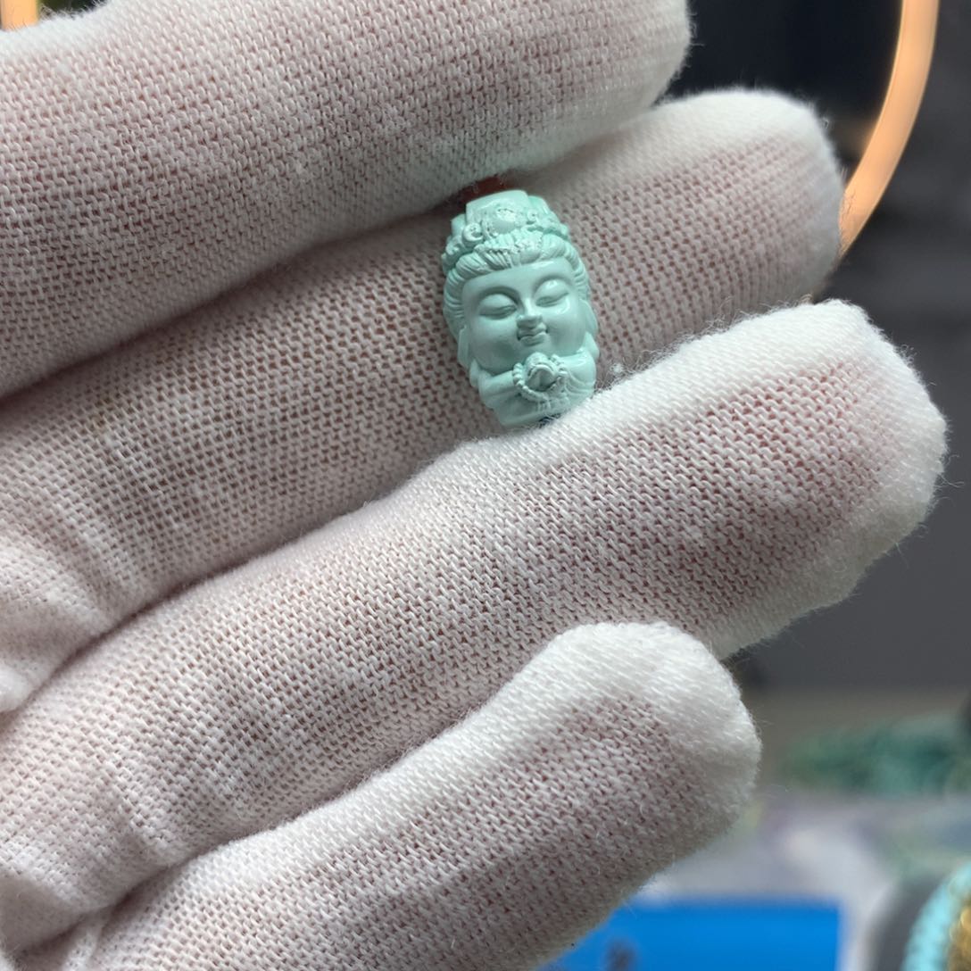 绿松石挂件未镶嵌