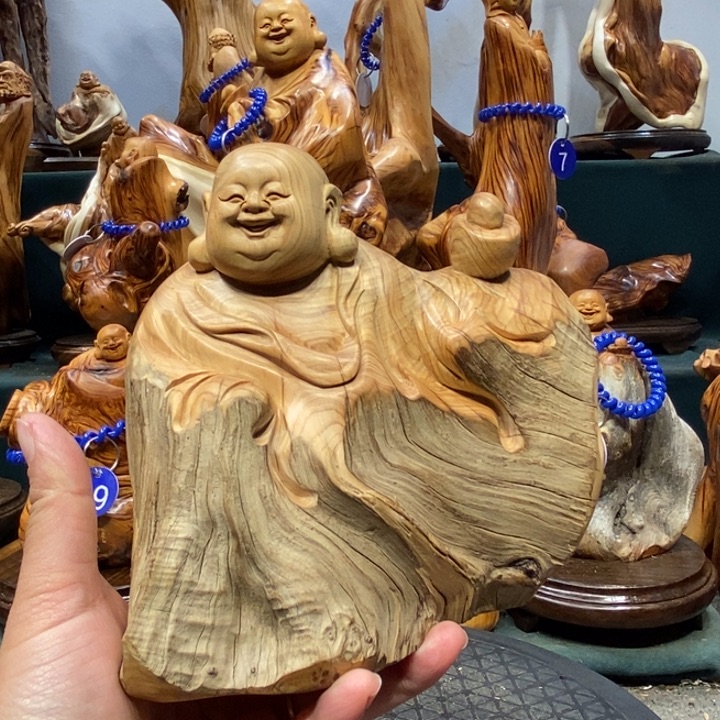 柏木（崖柏）崖柏摆件这一家