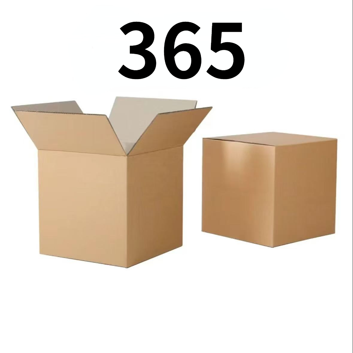 99新  【按照主播讲解下单】365编号纸箱 3C数码家用百货桌面摆件