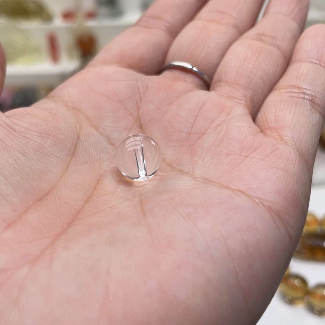 水晶颈饰未镶嵌水*间定制红兔毛1380和599