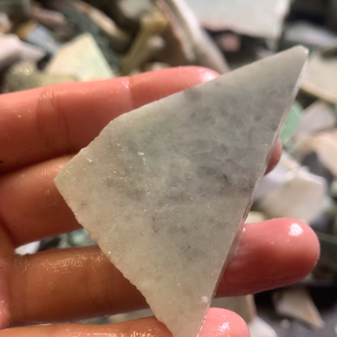 翡翠颈饰未镶嵌缅甸翡翠
