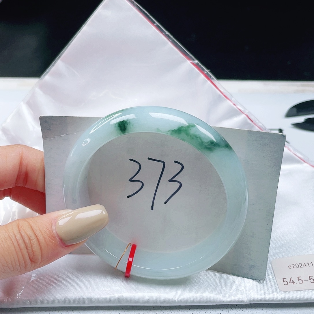 翡翠未镶嵌手镯54+正圈