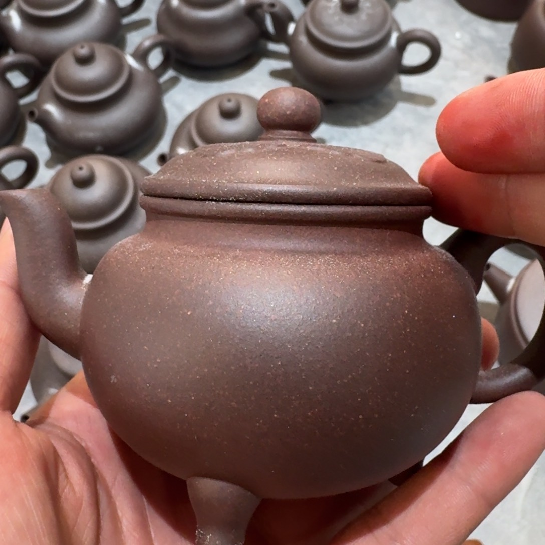 紫砂茶壶我是你的小可爱啊