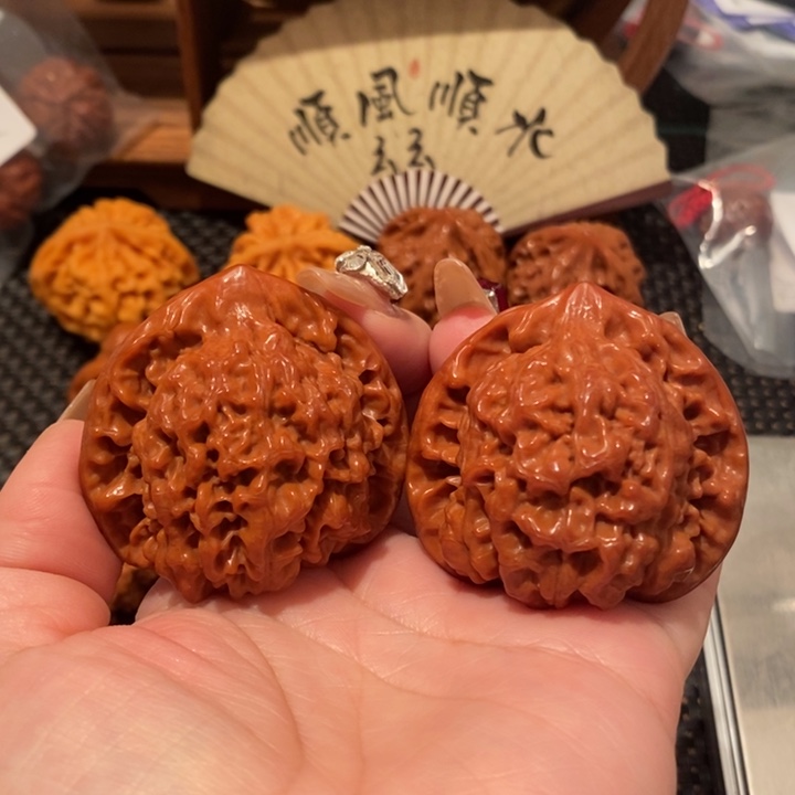 文玩核桃吊坠48官帽494