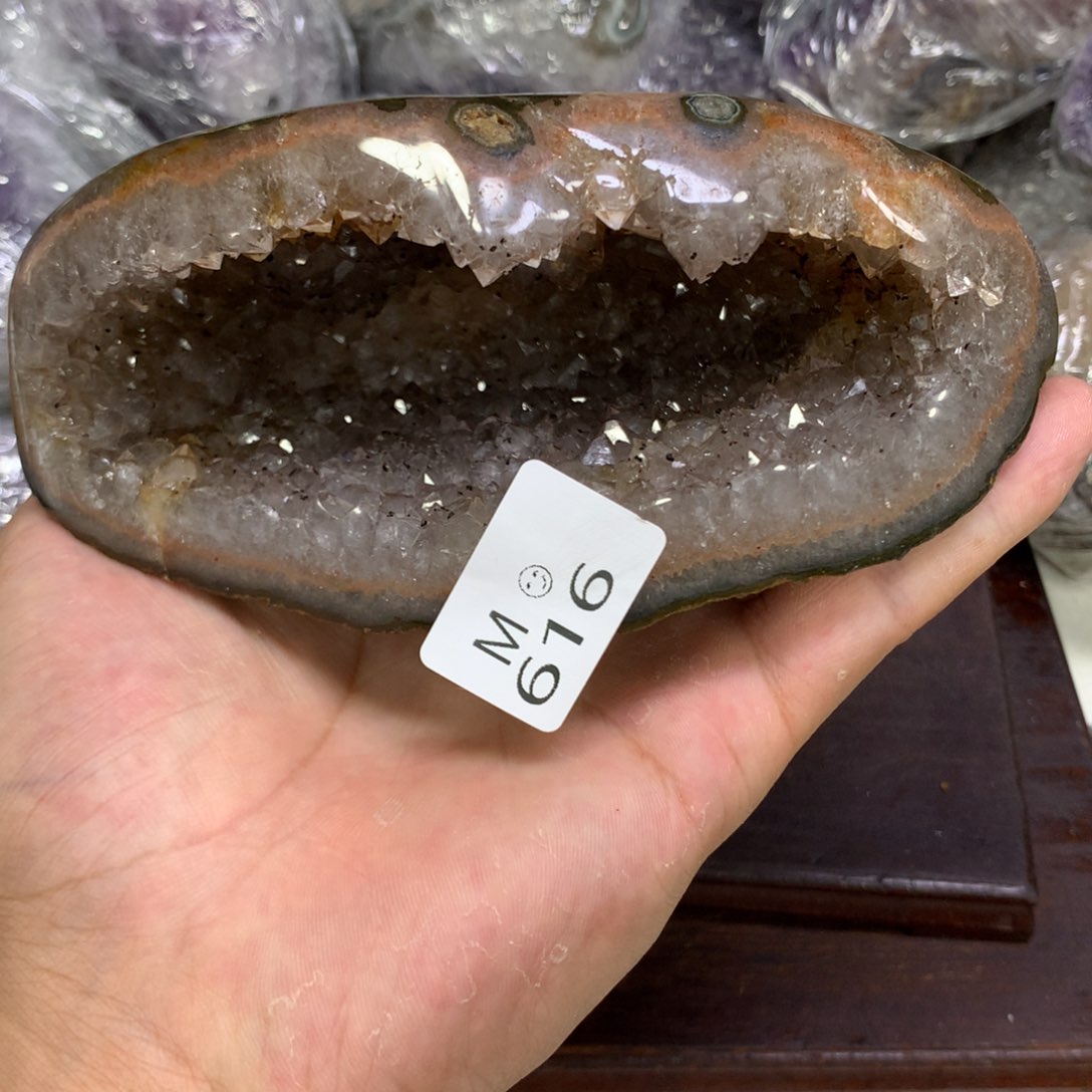 紫晶摆件未镶嵌水晶