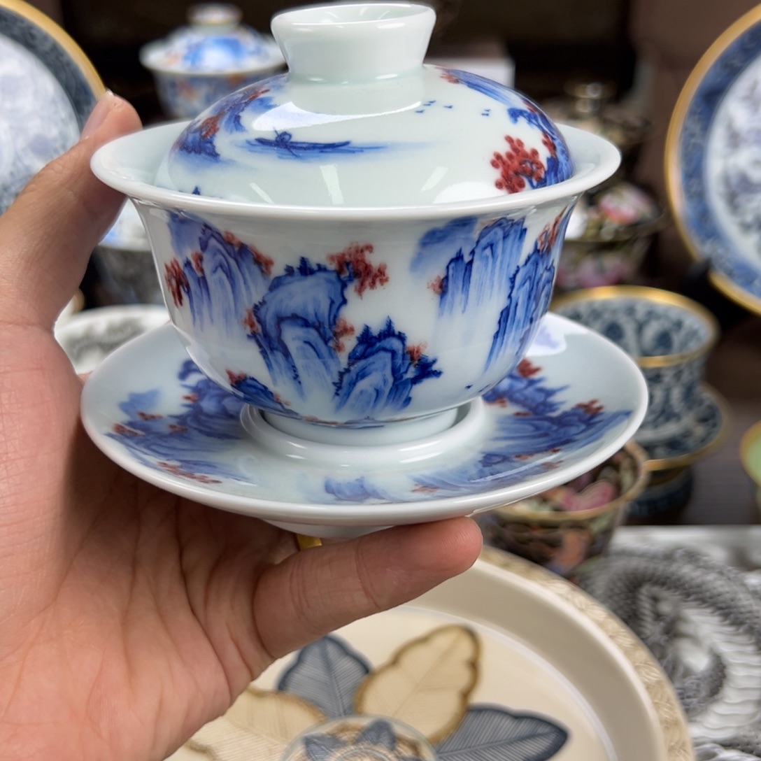 9***安景德镇手工手绘陶瓷