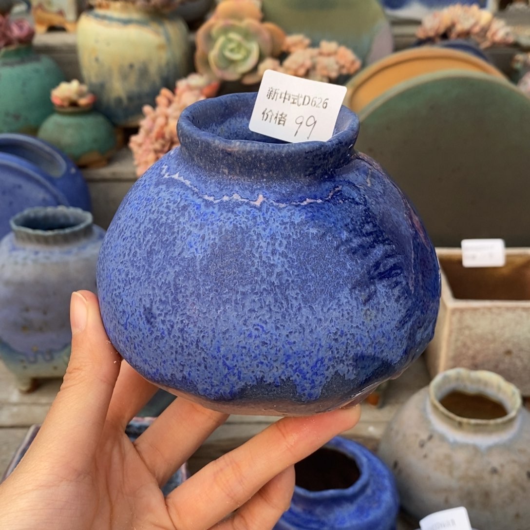 粗砂花盆石**妞新中式D626