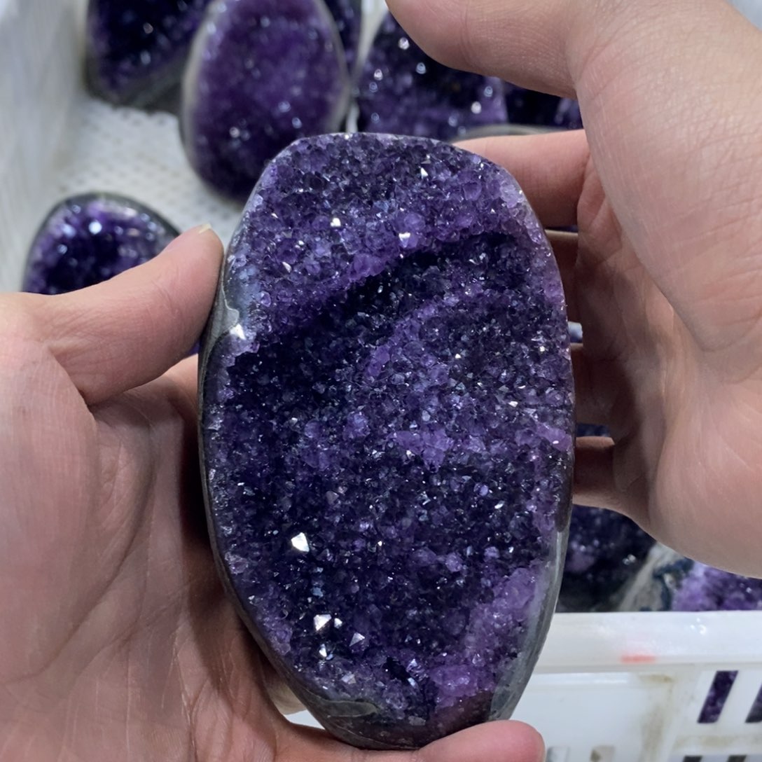 紫晶摆件摆件未镶嵌