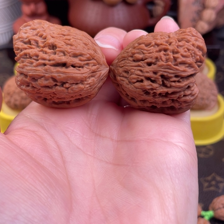 吊坠文玩核桃留疤南疆石36