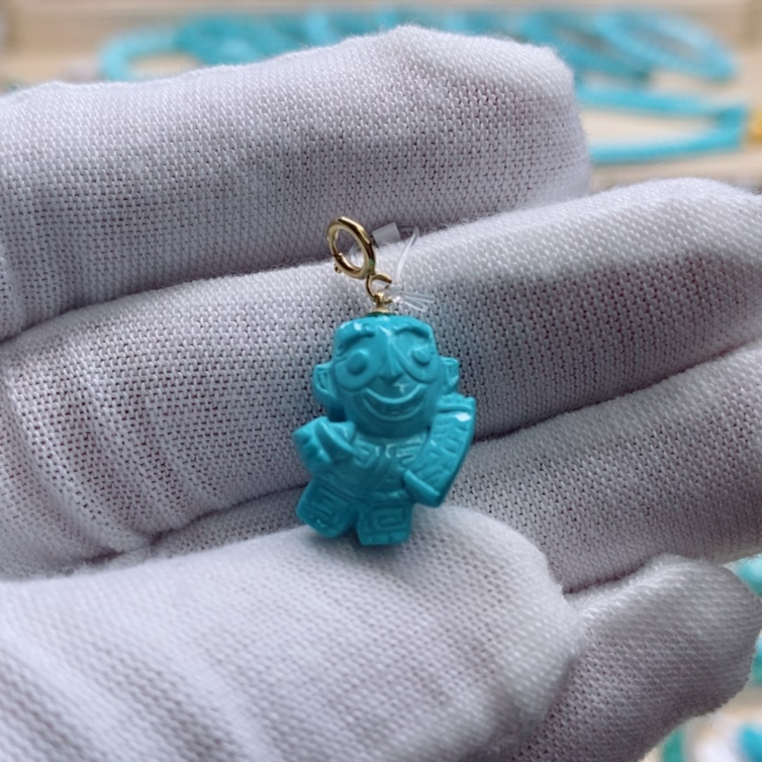 绿松石珠宝奇石未镶嵌