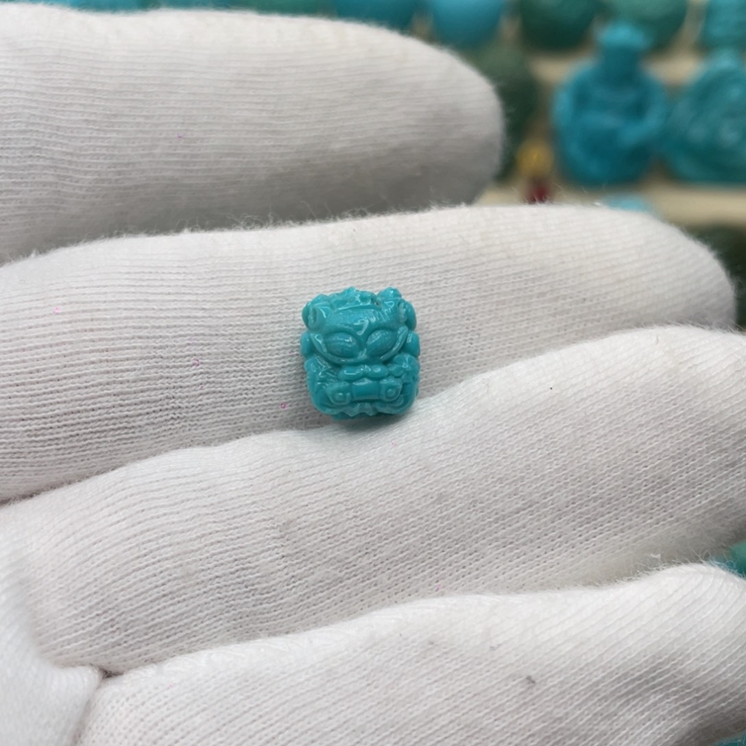 绿松石未镶嵌颈饰卡9.2-10-7