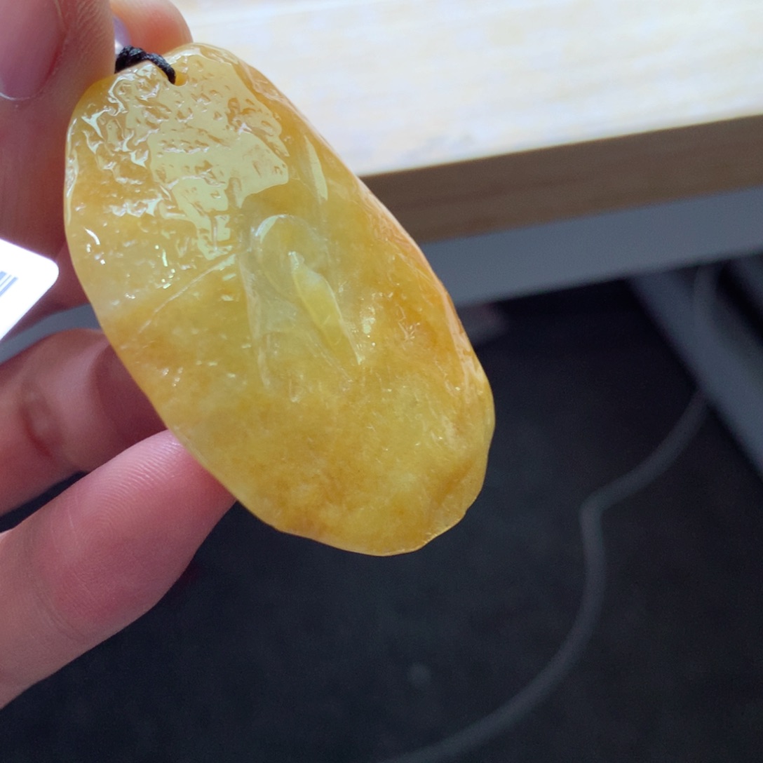 翡翠颈饰未镶嵌吊坠