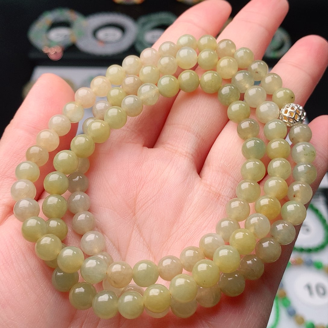 翡翠手串未镶嵌翡翠