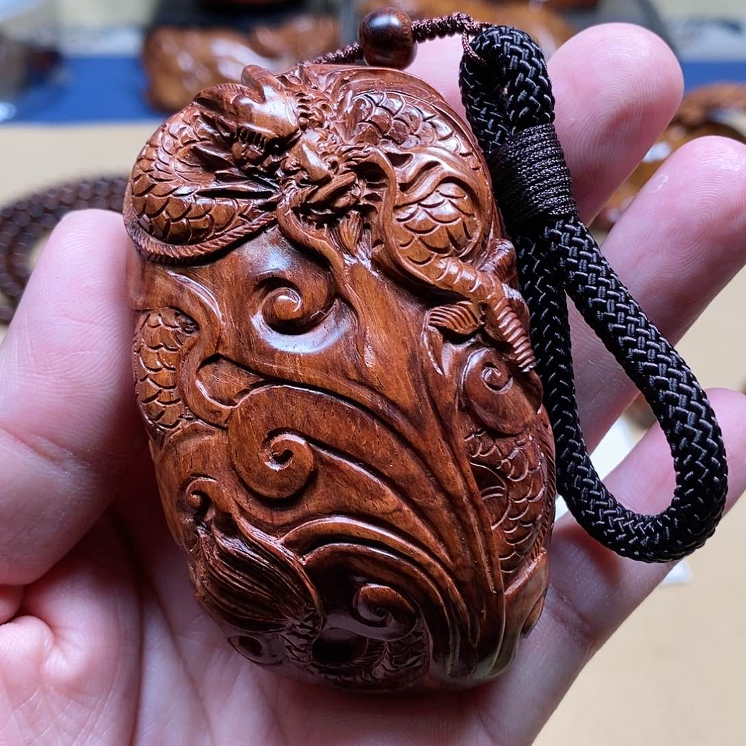 【闪购商品】黄花梨/降香黄檀把件手把件