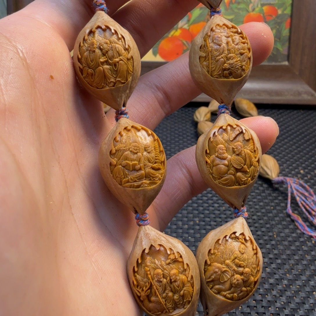 橄榄核手串/手链十八罗汉