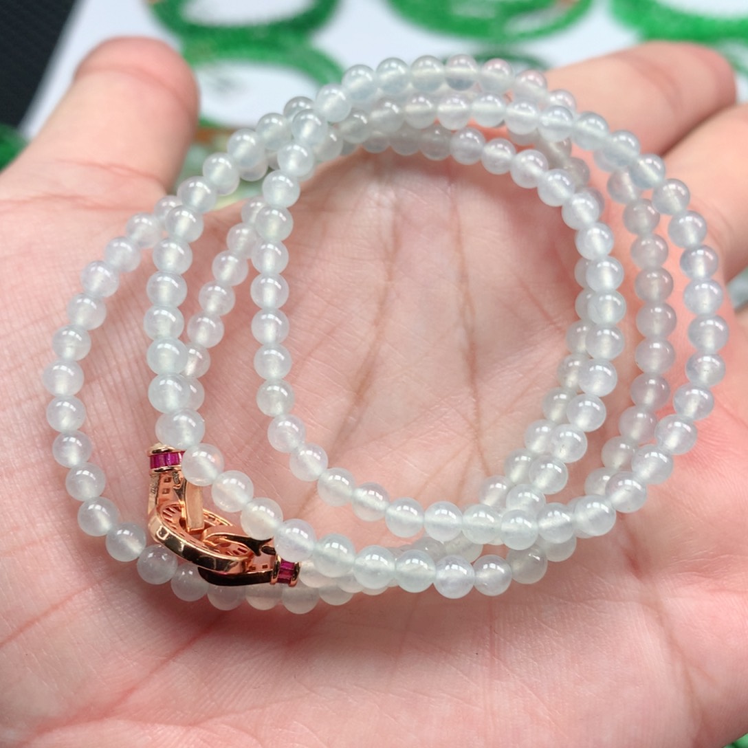 翡翠手链未镶嵌翡翠