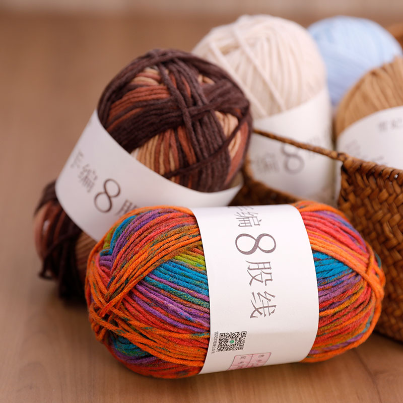 雪妃尔手编线diy手工编织钩针秋冬手编围巾外套毛线团贝壳披肩