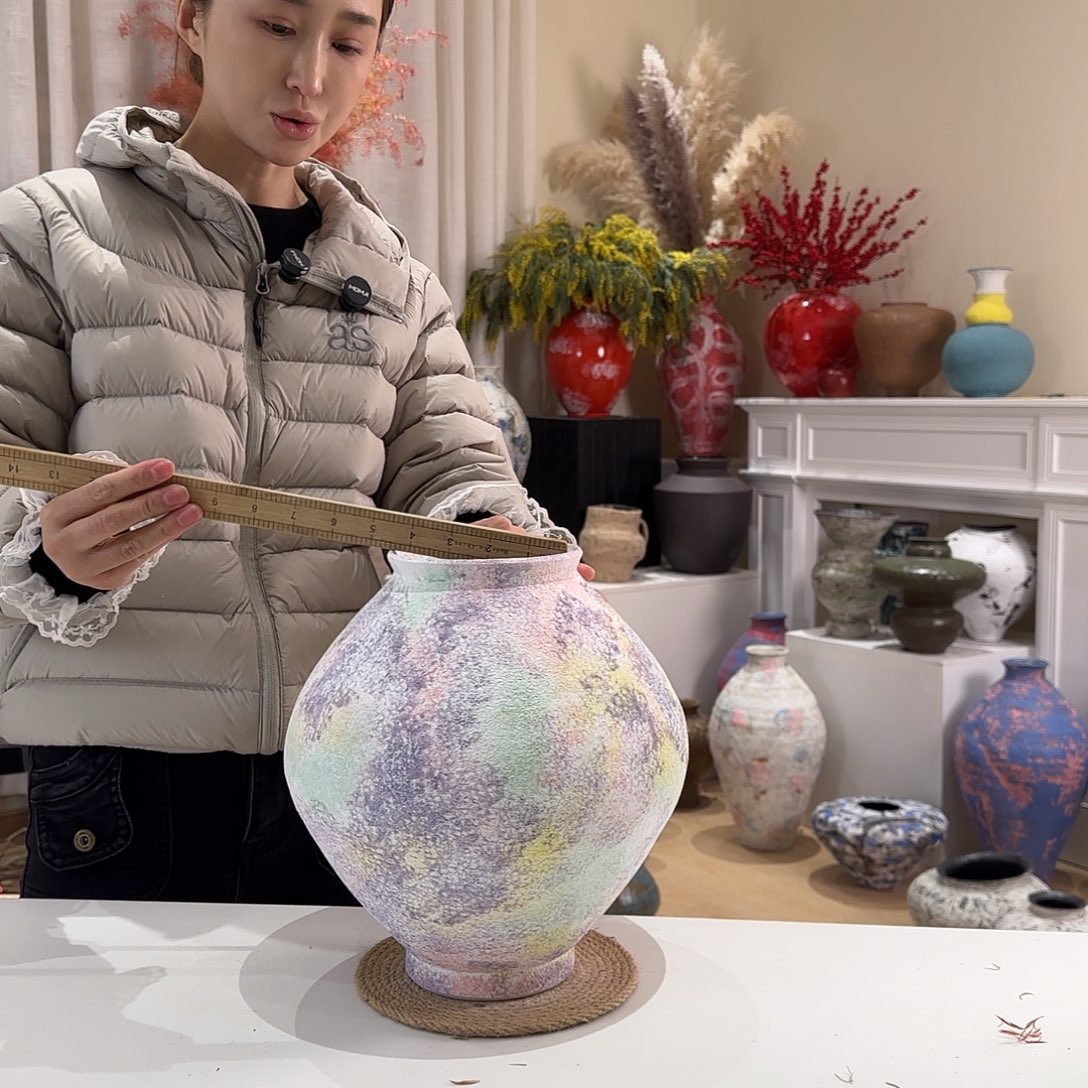 摆件花瓶口10高29闪拍109