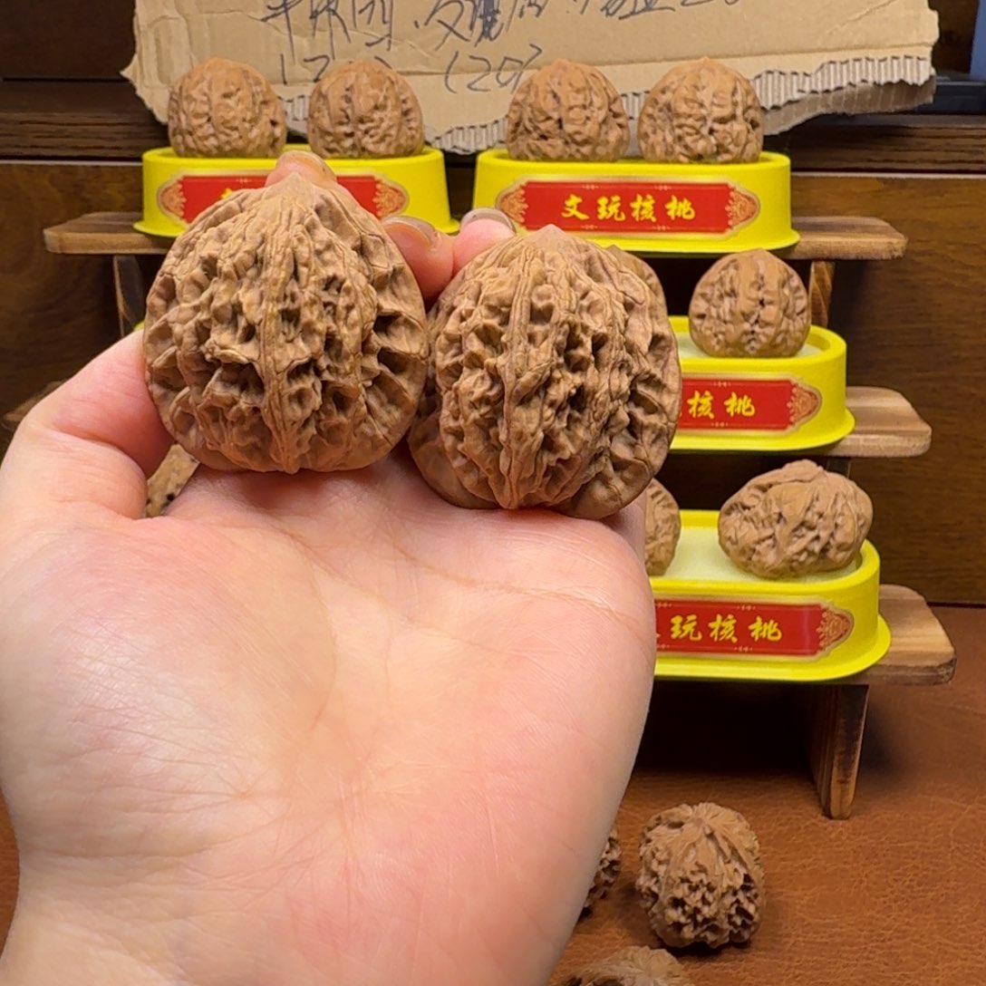吊坠文玩核桃40麦虎  清仓 不退不换  秒退拉黑 慎拍