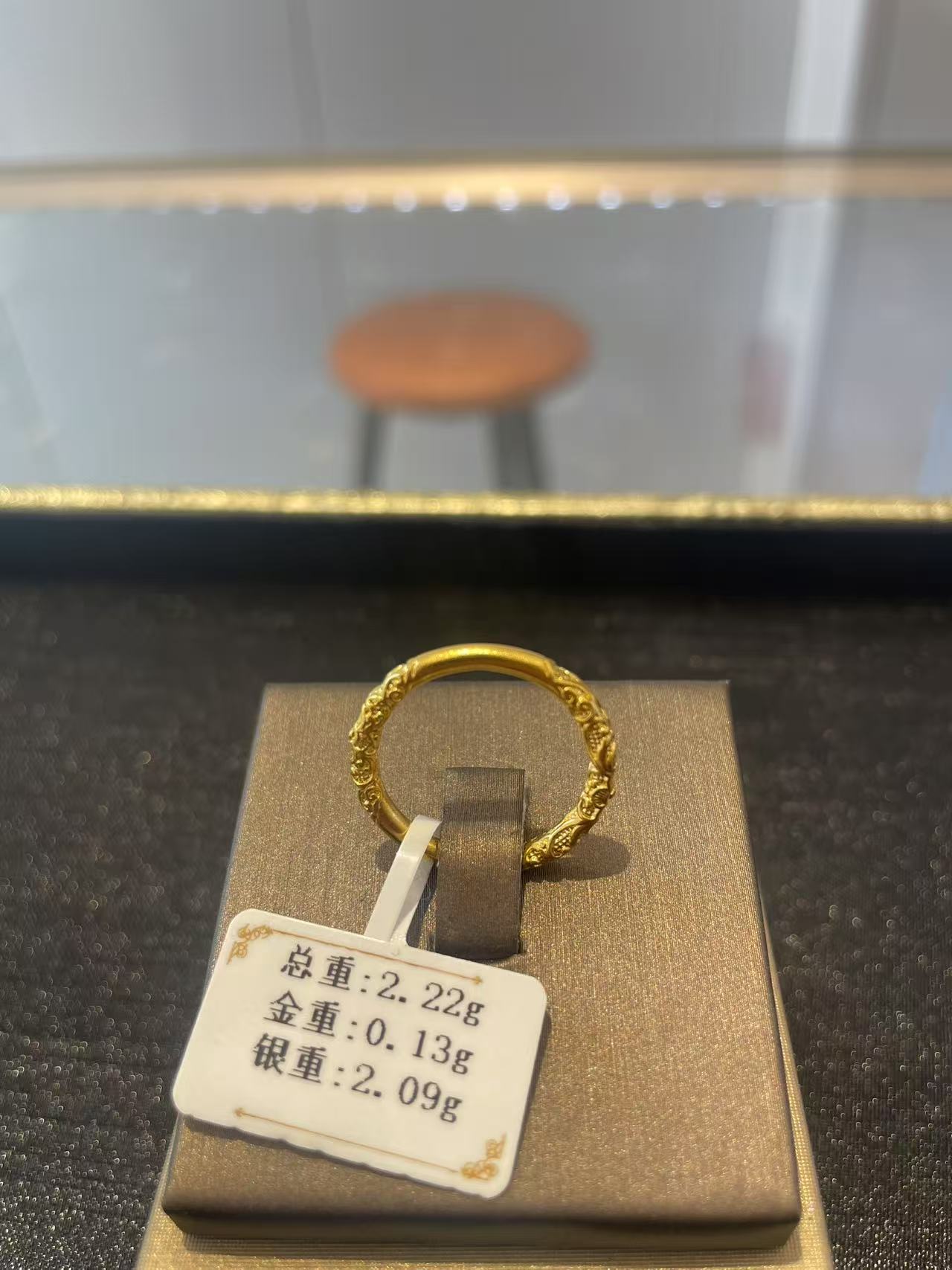 足银戒指 卷草纹戒指时尚单品女神必备