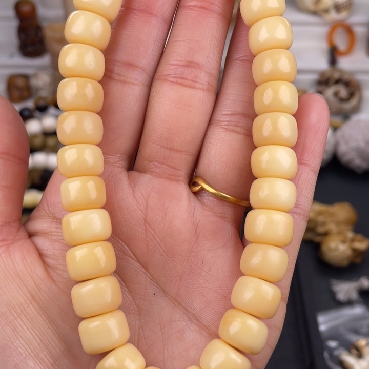 驼骨其他骆驼骨桶珠12手持