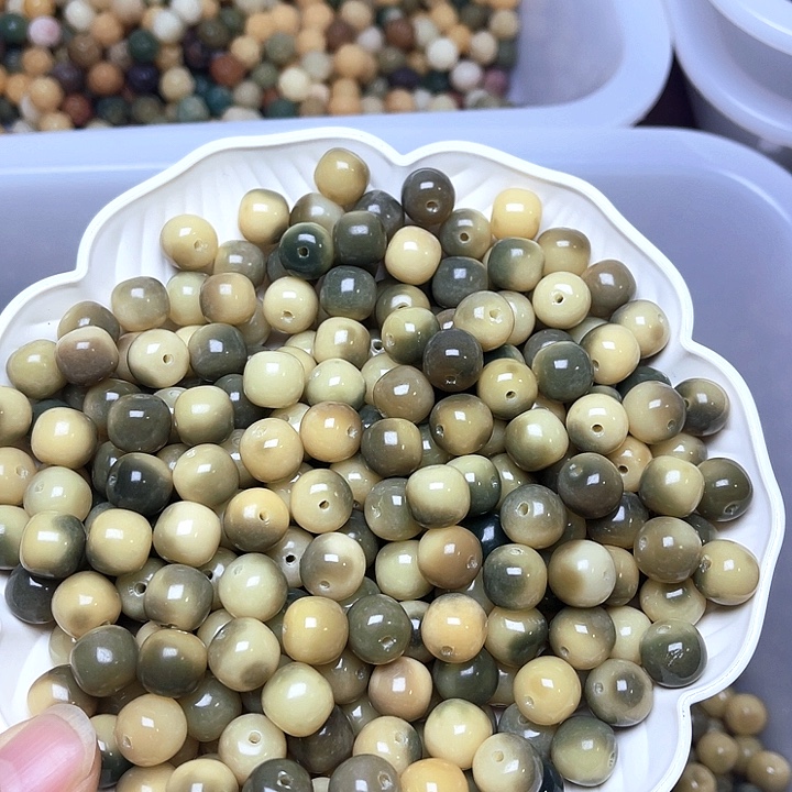 吊坠白玉菩提白玉菩提11青提桶50颗卡灯牌宠20颗