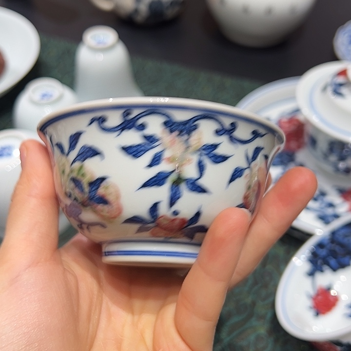 嗝****嗝微瑕臻玉古坊原矿孔雀石釉里红