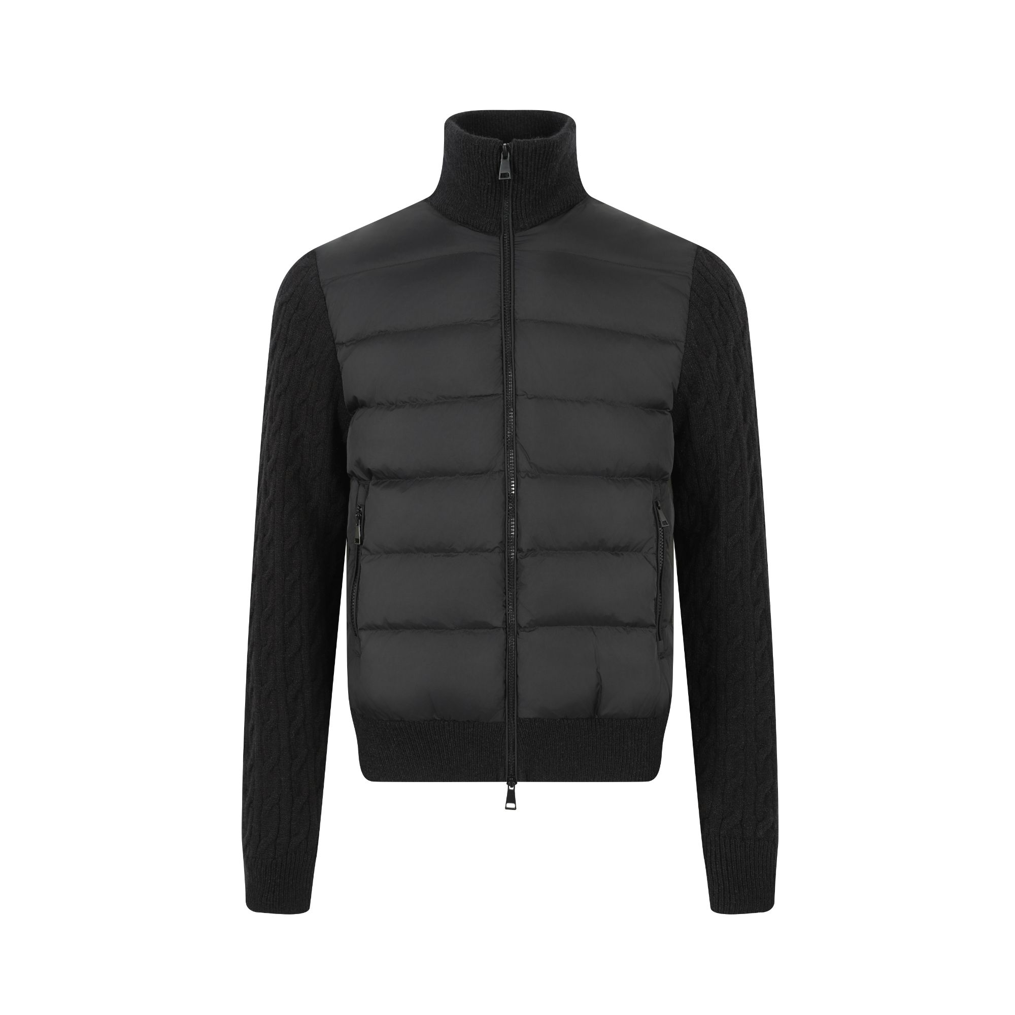 COSSMOR 针织拼接羽绒服