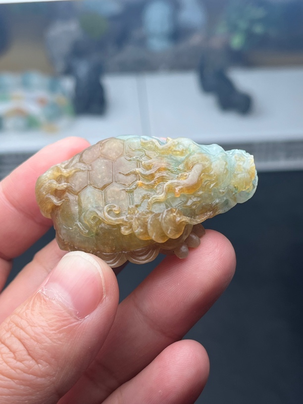 精工冰黄飘花龙龟