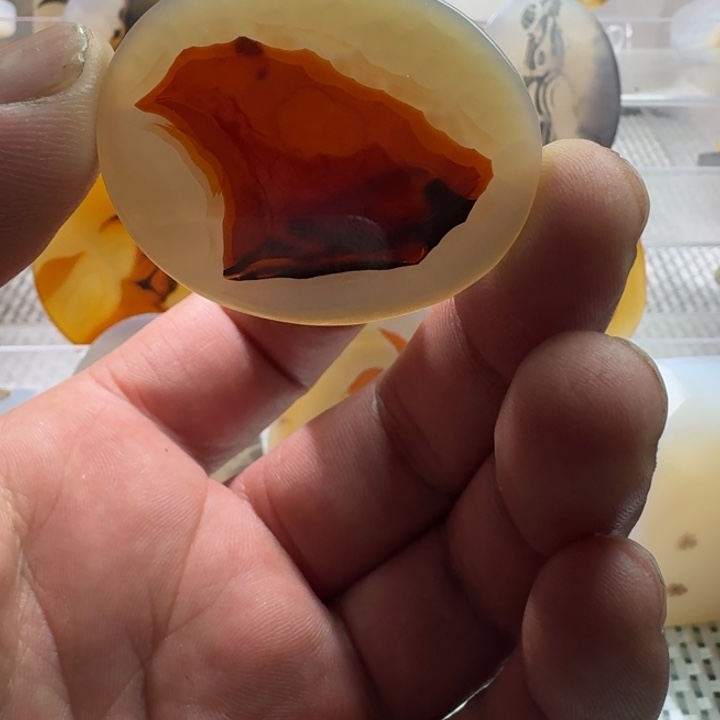 玛瑙/玉髓未镶嵌项链