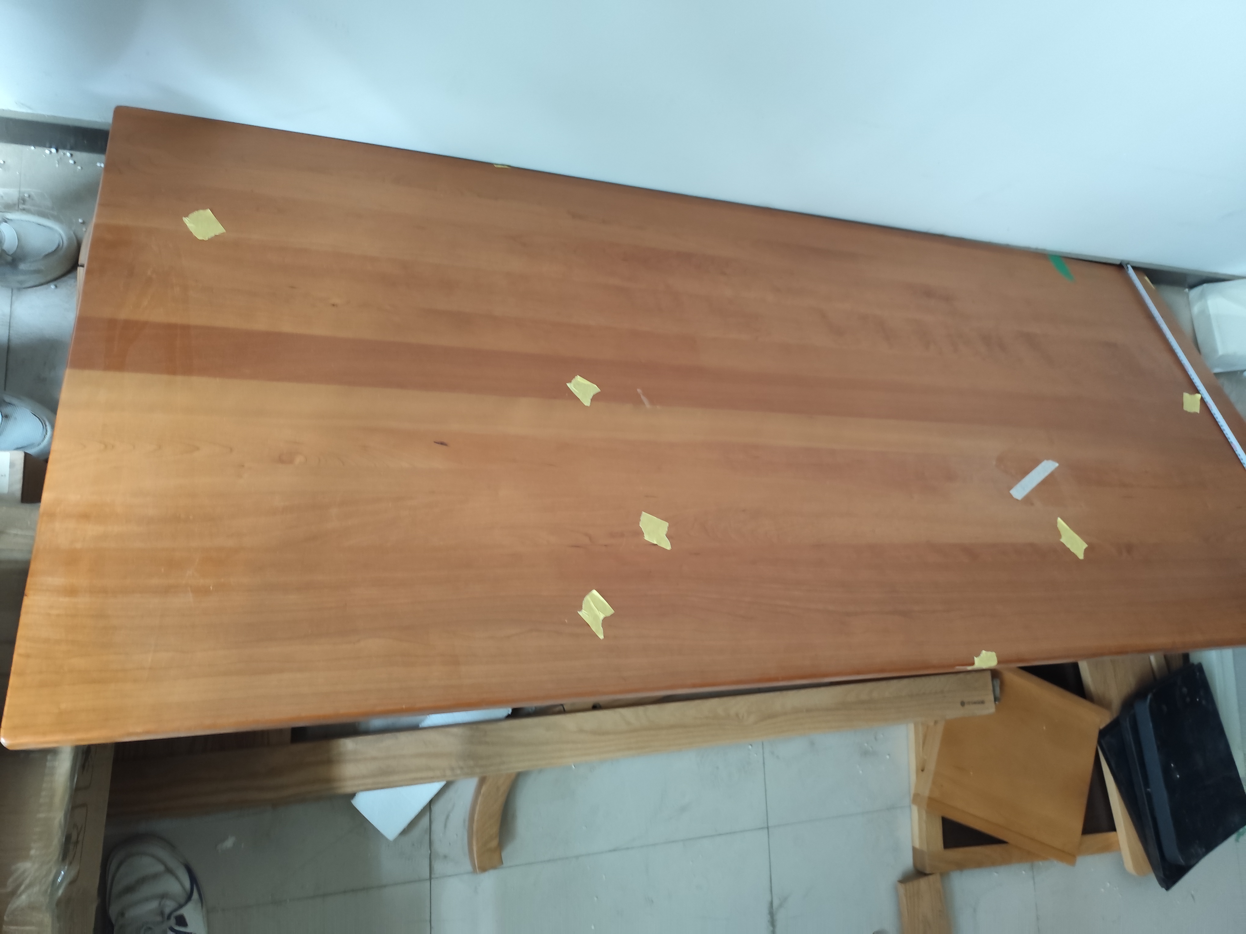 书桌 桌面 樱桃木 210*90 瑕疵无售后