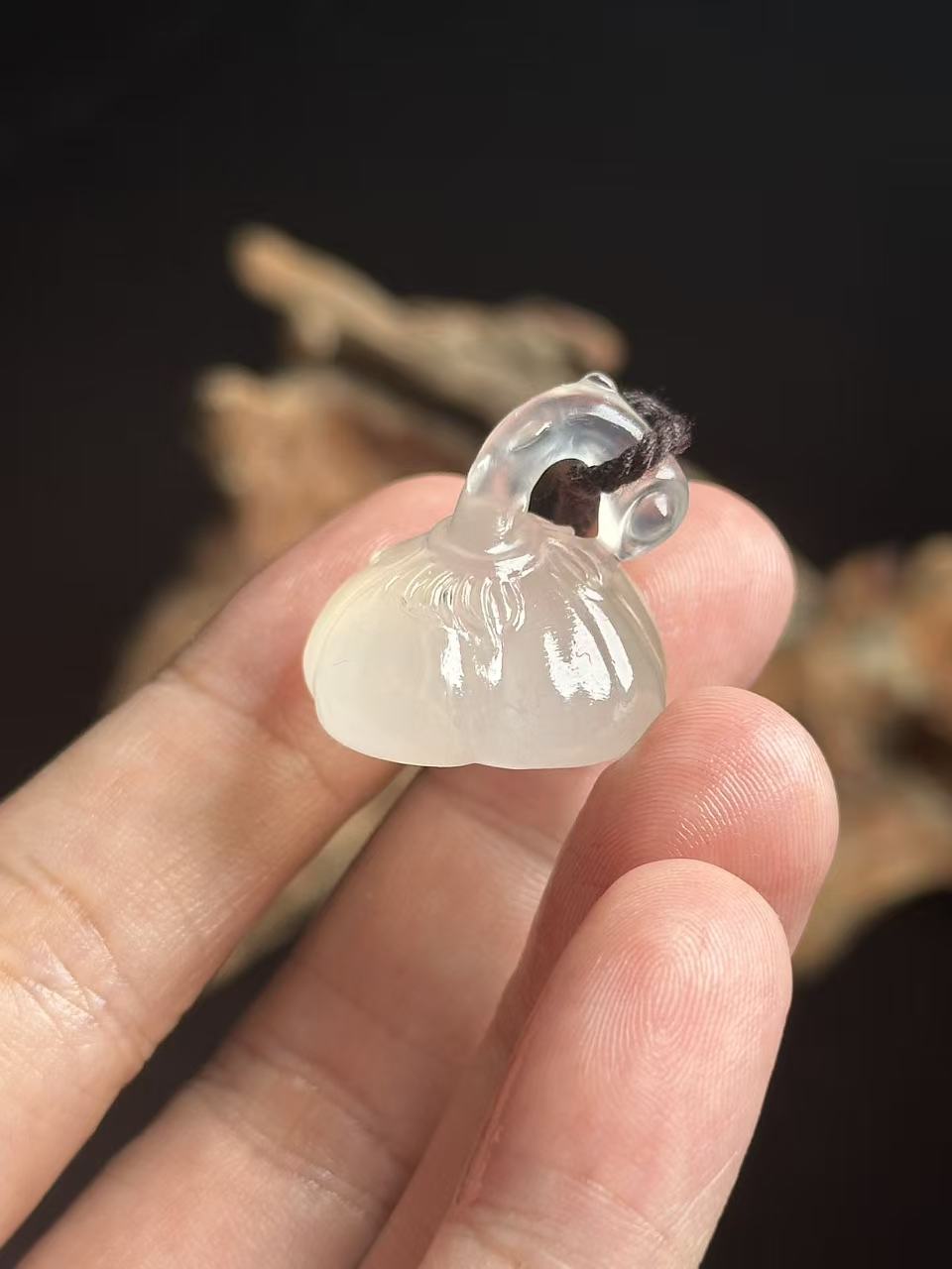 寿山石手工雕刻挂件