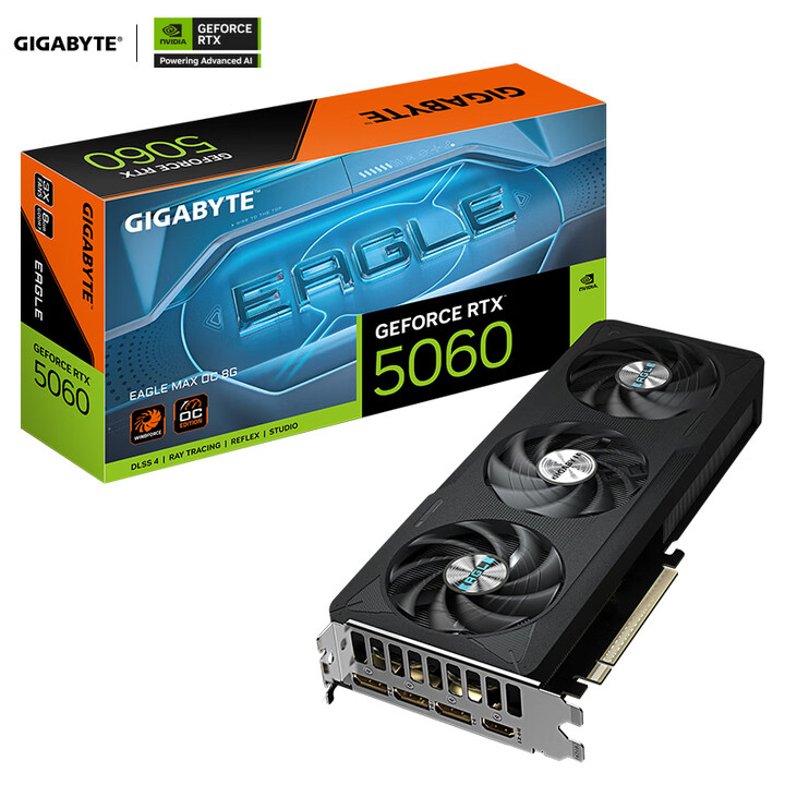 技嘉 Geforce RTX5060 EAGLE MAX OC 8G显卡