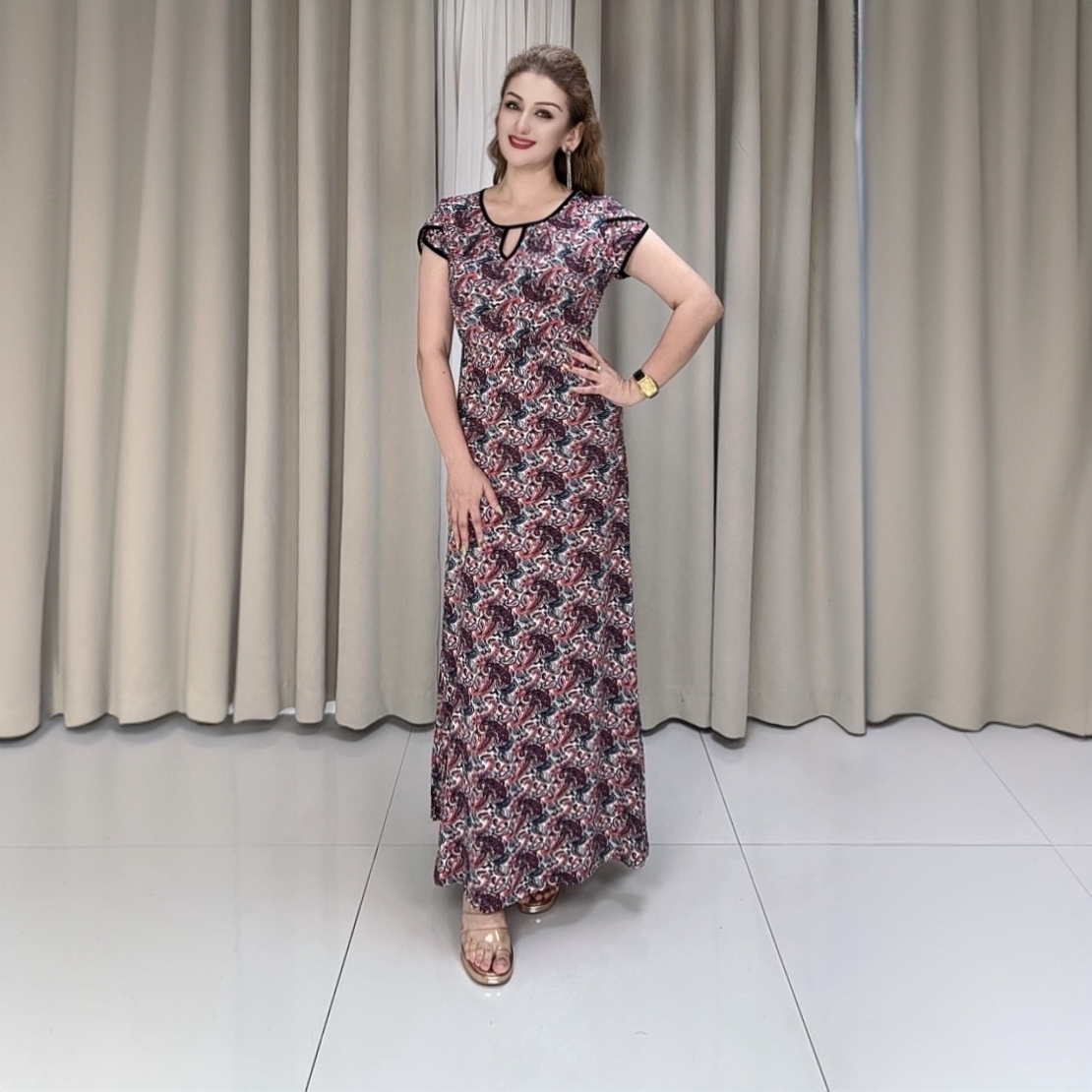 2025年连衣裙花色裙子