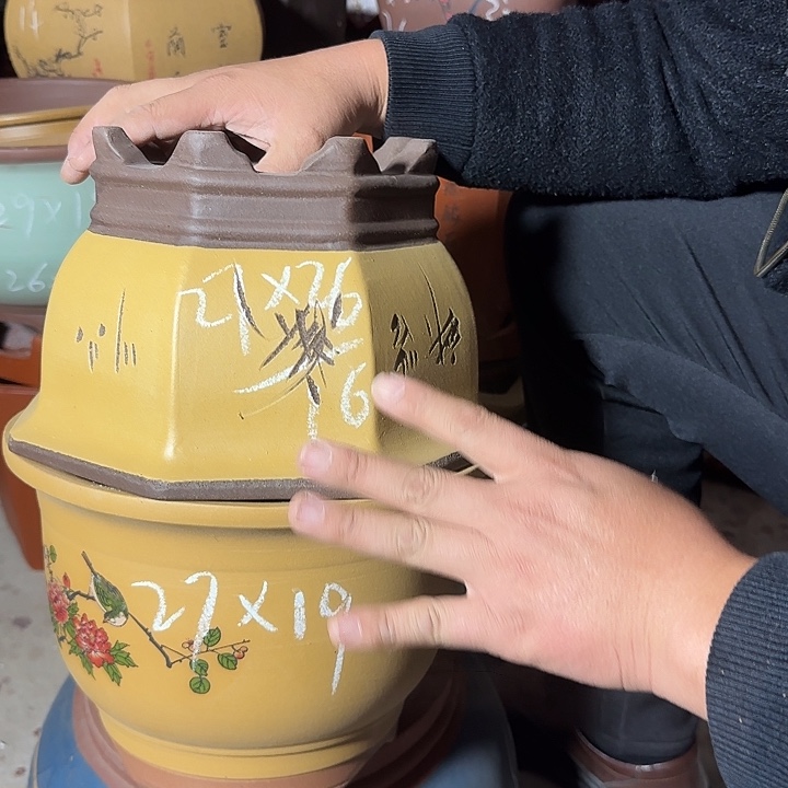 花盆紫砂紫砂花盆