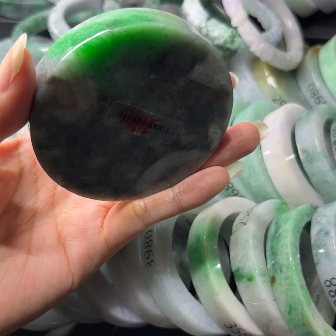 定制翡翠翡翠手镯未镶嵌