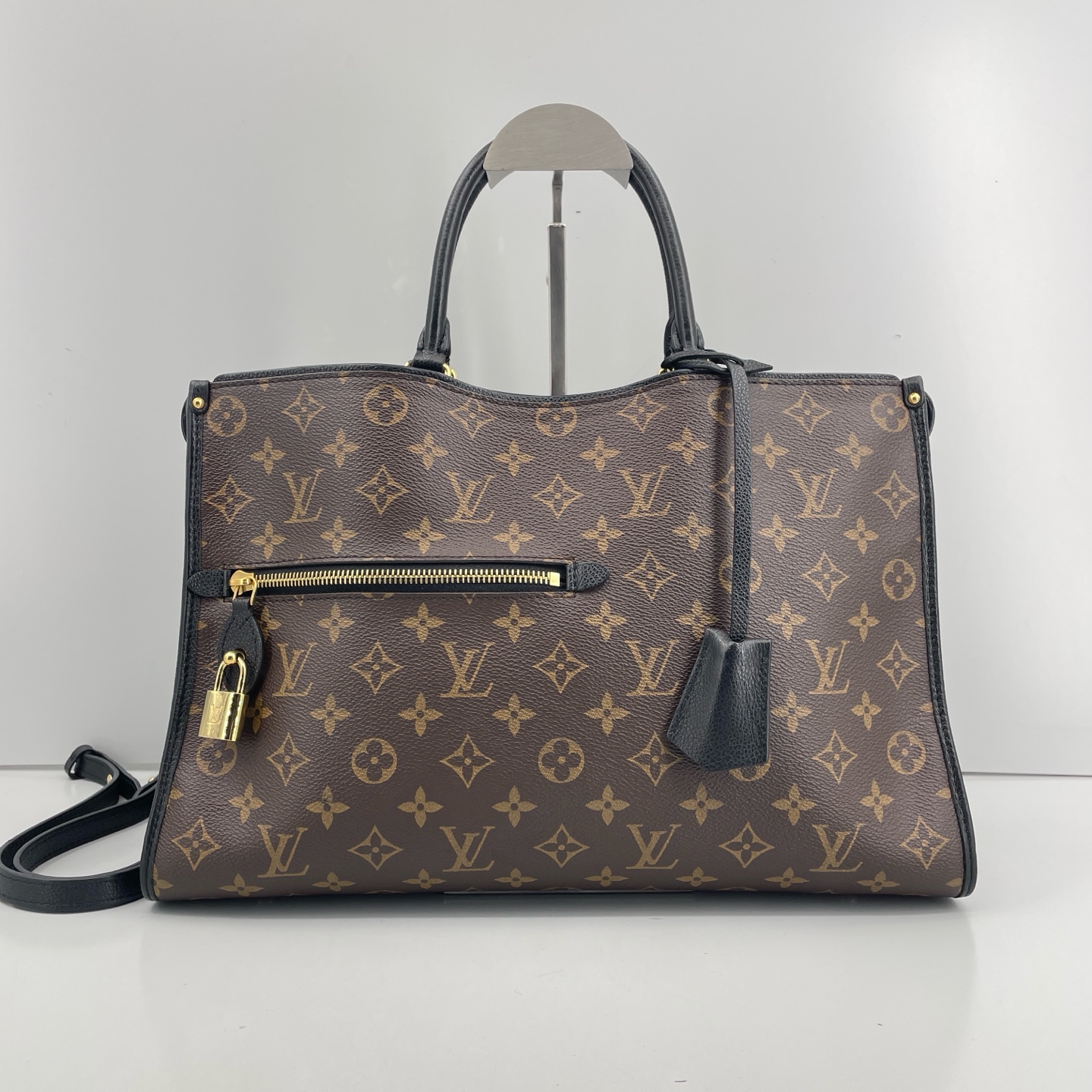 95新 LouisVuitton/路易威登 优选/Popincourt红色机车包/37×24