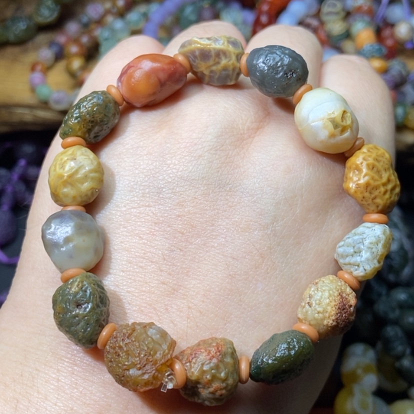 【闪购商品】合金手链玛瑙/玉髓