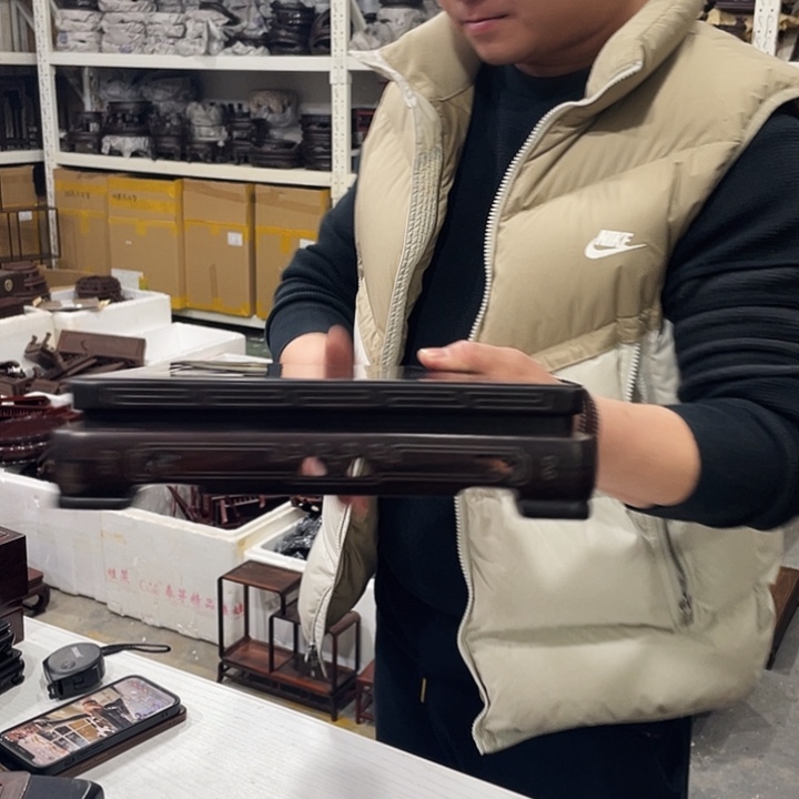 紫砂茶叶罐工艺品摆件