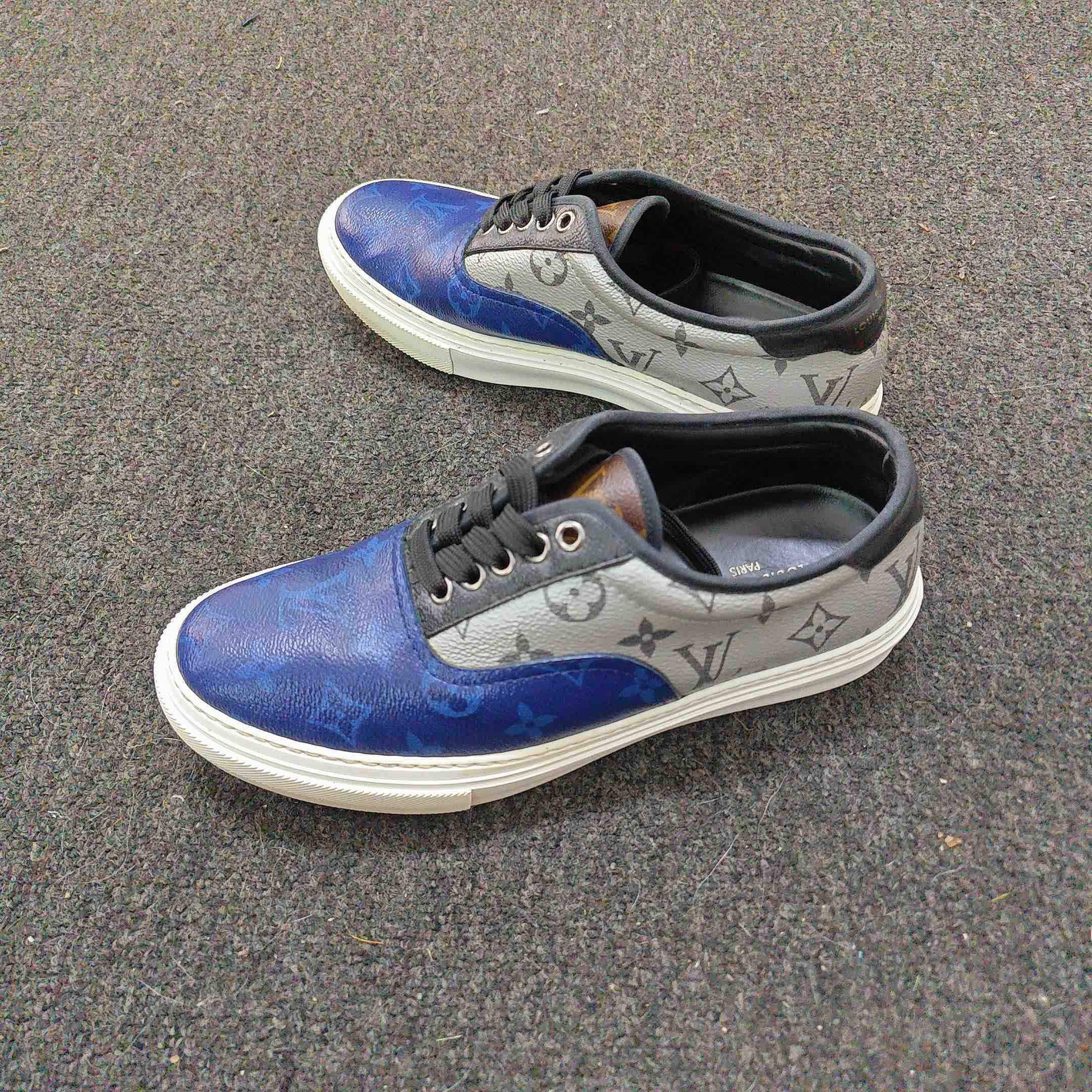 99新 LouisVuitton/路易威登 Trocadero板鞋40.5码99新公价8700