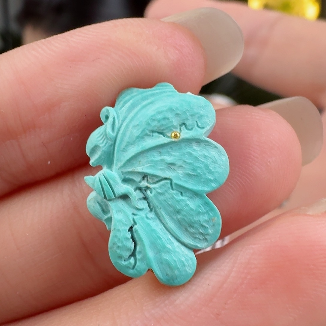 绿松石珠宝奇石未镶嵌