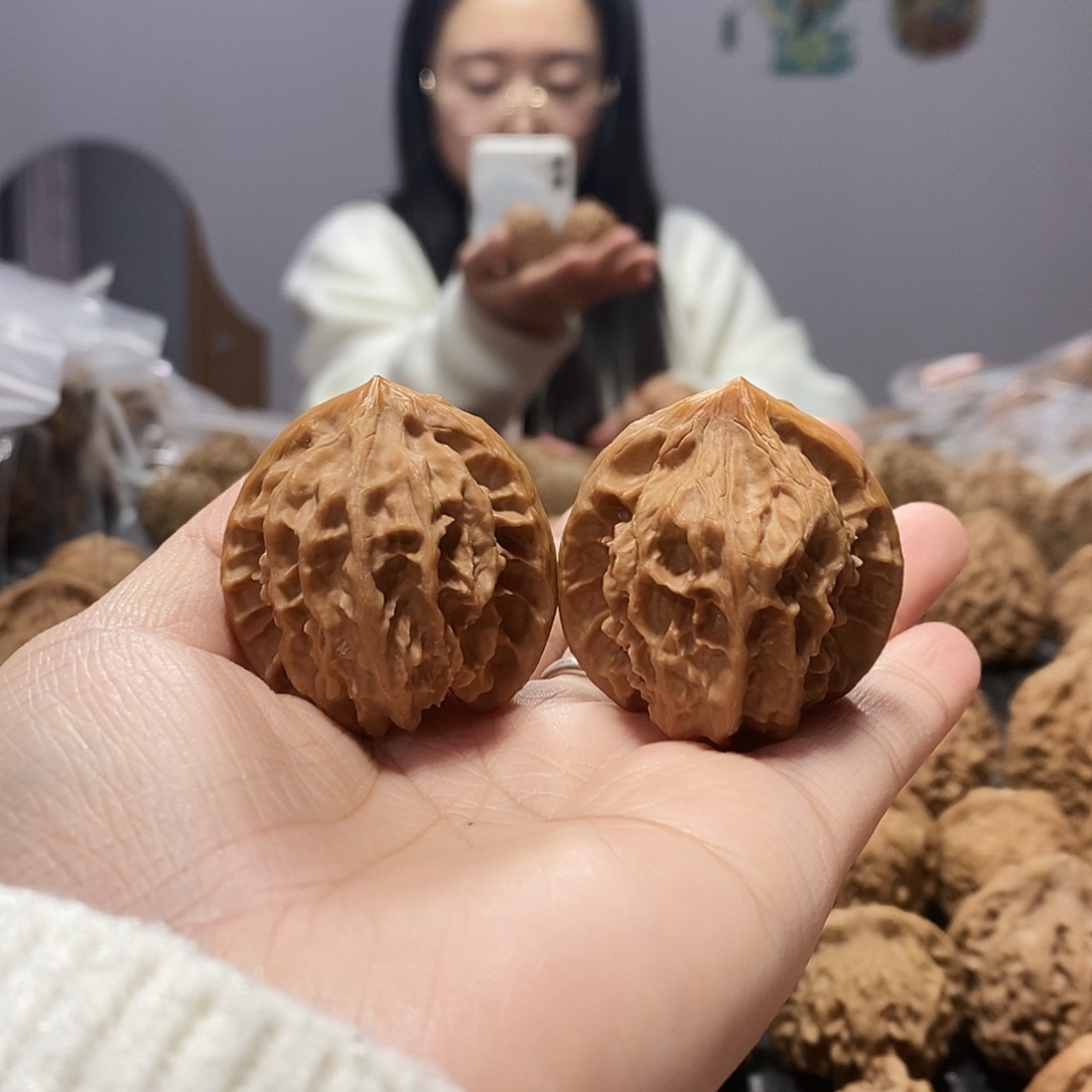 吊坠文玩核桃曹大龙38修