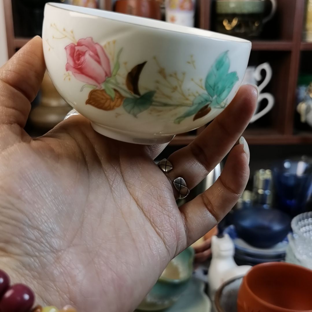 紫砂茶案陶瓷杯子碟子小碗