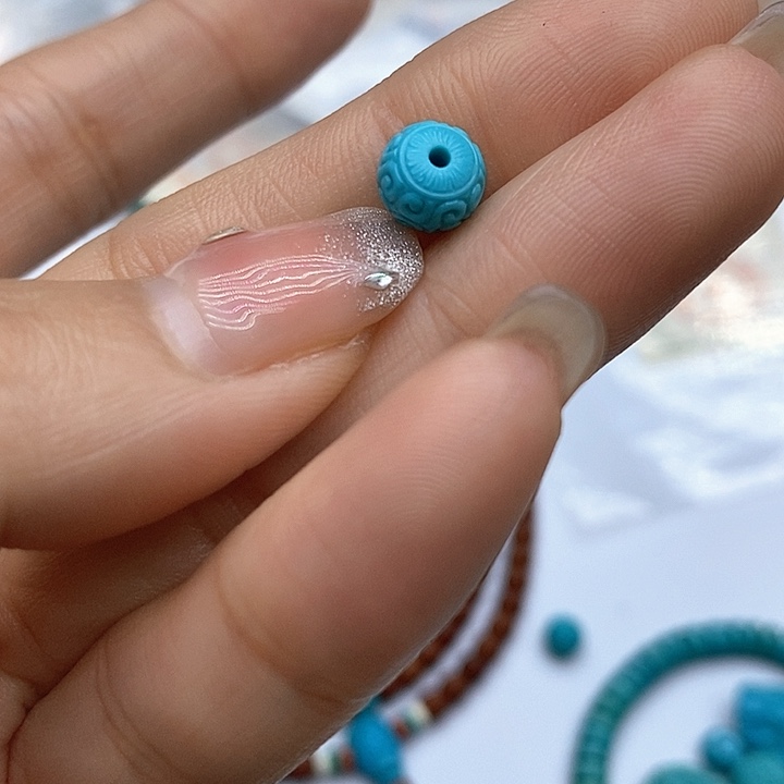 未镶嵌绿松石珠宝奇石