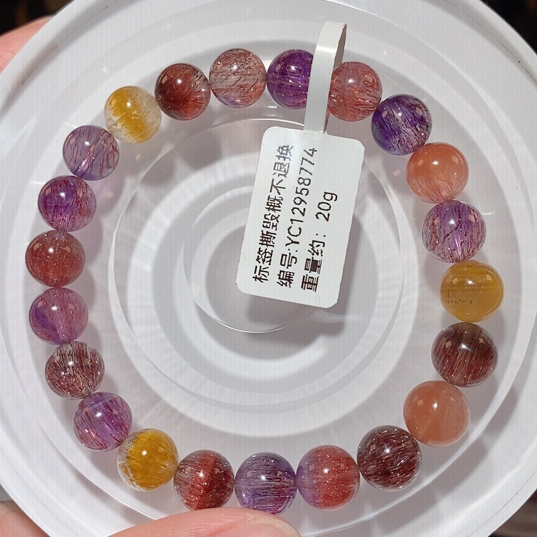 水晶手链未镶嵌F超七8.5