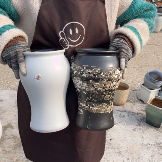 红陶口15高29瑕疵